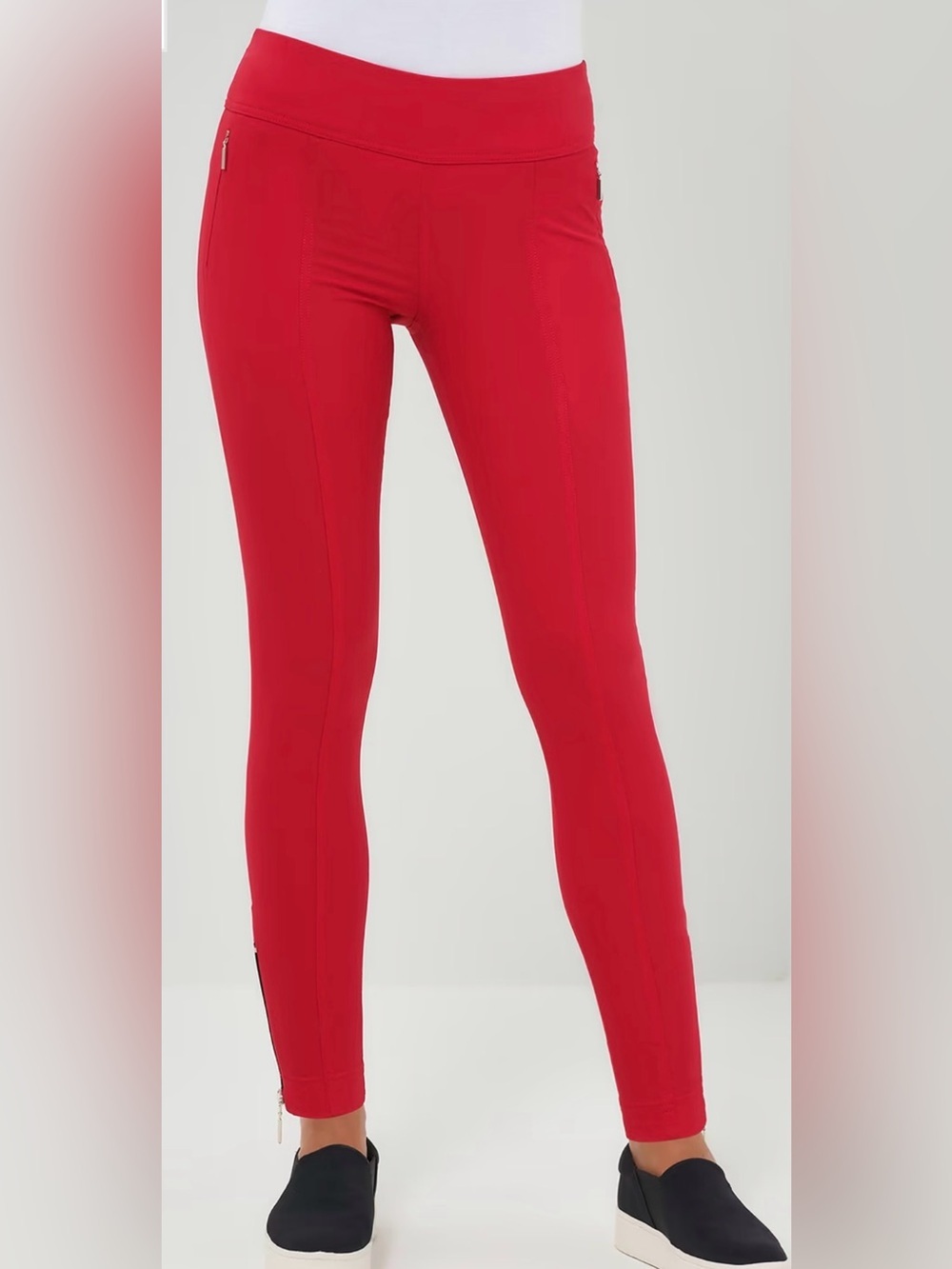 Anatomie Allie Skinny Leg Travel Pant Red Size Medium